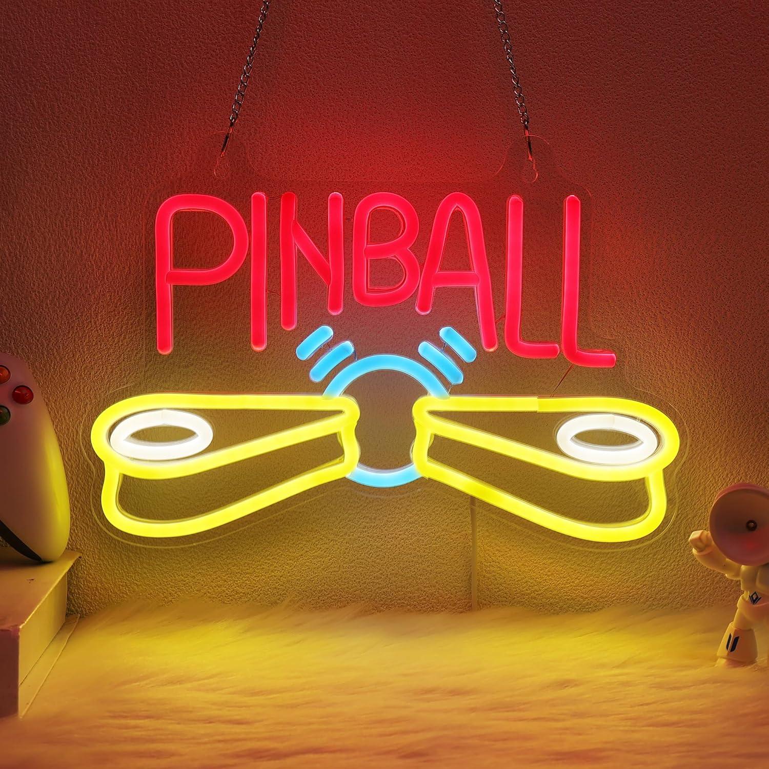 Pinball-Neonschild, Arcade-USB – Arcade Games & Vending Llc Photos Bewertung und Preis