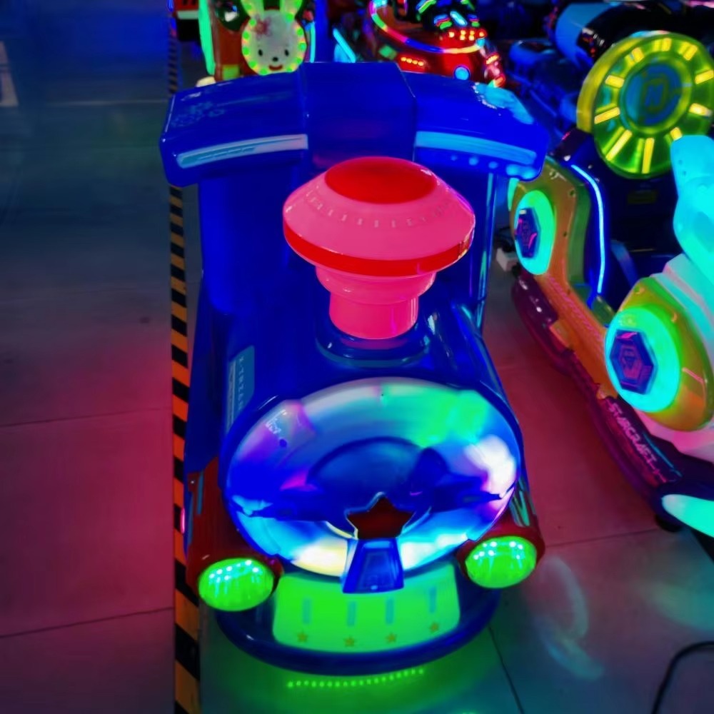 Beliebte Zug-Münzbetriebene Sp – Coin Operated Kiddie Ride Bewertung und Preis